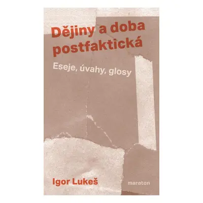 Dějiny a doba postfaktická - Eseje, úvahy, glosy - Igor Lukeš