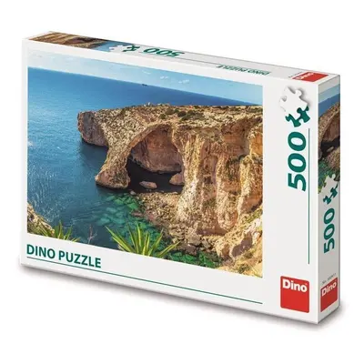 Puzzle Pláž na Maltě 500 dílků - Dino