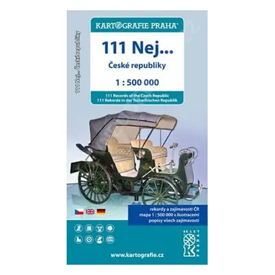 111 nej České republiky/1:500 tis.(tematická mapa)