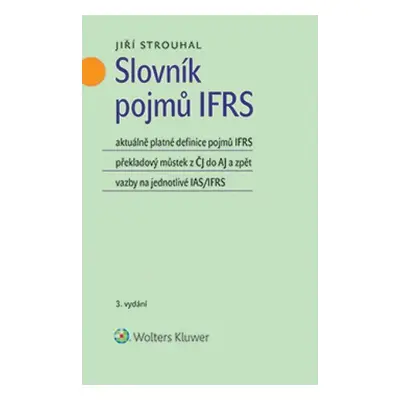 Slovník pojmů IFRS - Jiří Strouhal