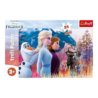 Trefl Puzzle Frozen 2 - Magická cesta / 24 dílků MAXI