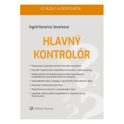 Hlavný kontrolór - Ingrid Konečná Veverková