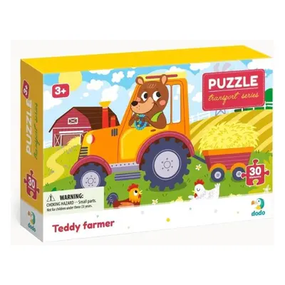 Dodo Puzzle Profese Farmář Teddy 30 dílků