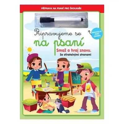 Pripravujeme se na psani - Smaž a hraj znovu, se stíratelnými stranami