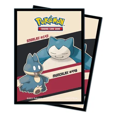 Pokémon Deck Protector obaly na karty 65 ks - Snorlax and Munchlax