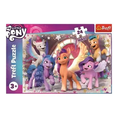 Trefl Puzzle My Little Pony: Radostní poníci MAXI 24 dílků