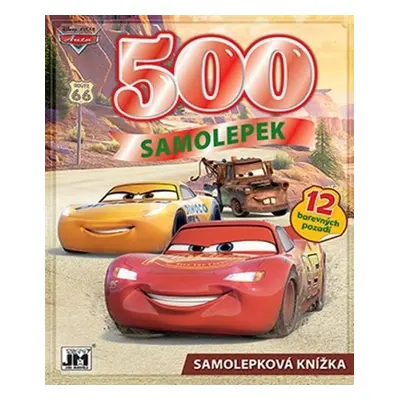 Velká samolepková knížka 500 Auta