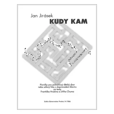 Kudy kam - Jan Jirásek