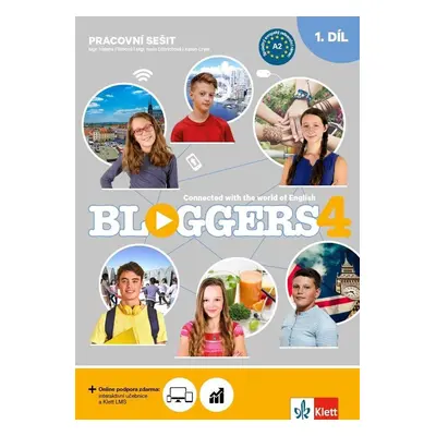 Bloggers 4 (A2.2) – 2dílný pracovní sešit + žákovská licence