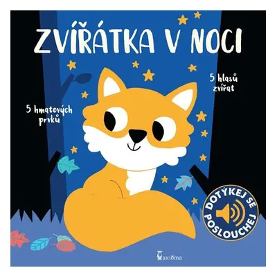 Zvířátka v noci - zvukové leporelo