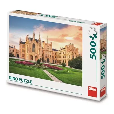 Puzzle Zámek Lednice 500 dílků - Dino