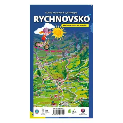 Rychnovsko dětem - Ručně malovaná cyklomapa