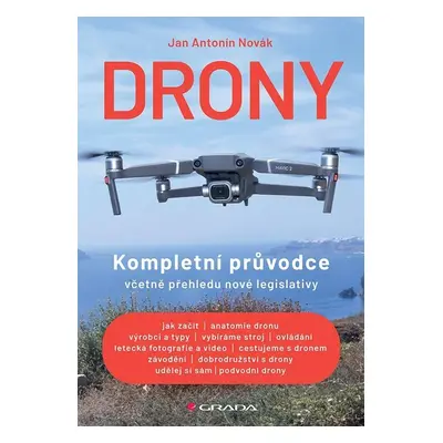 Drony - Kompletní průvodce včetně přehledu nové legislativy - Antonín Josef Novák