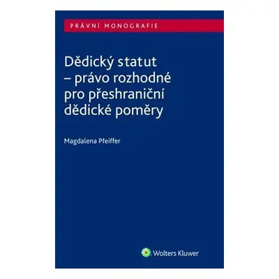 Dědický statut - Magdalena Pfeiffer