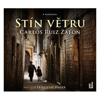 Stín větru - 2 CDmp3 (Čte Gustav Hašek) - Carlos Ruiz Zafón