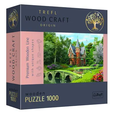 Trefl Wood Craft Origin Puzzle Viktoriánský dům 1000 dílků - dřevěné - Trefl