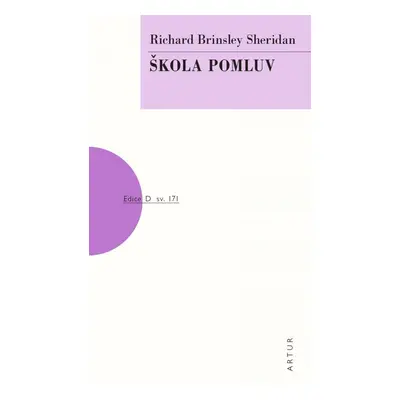 Škola pomluv - Richard Brinsley Butler Sheridan