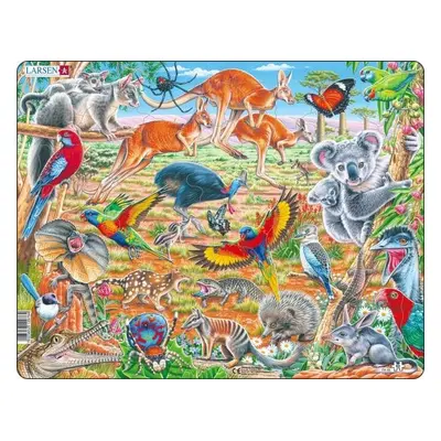 Puzzle Australská fauna