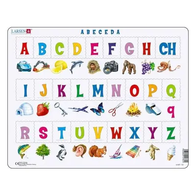 Puzzle ABECEDA ABC