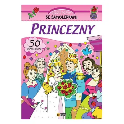 Princezny - Veselé sešity se samolepkami