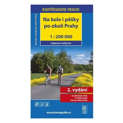 Na kole i pěšky po okolí Prahy /1:200 000