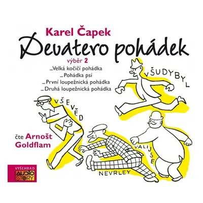 Devatero pohádek výběr 2. - CDmp3 (Čte Arnošt Goldflam) - Karel Čapek