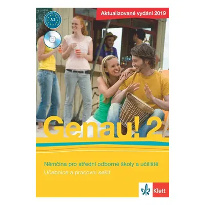 Genau! 2 (A2) 2018 – učebnice s pracovním sešitem + Beruf - Carla Tkadlečková