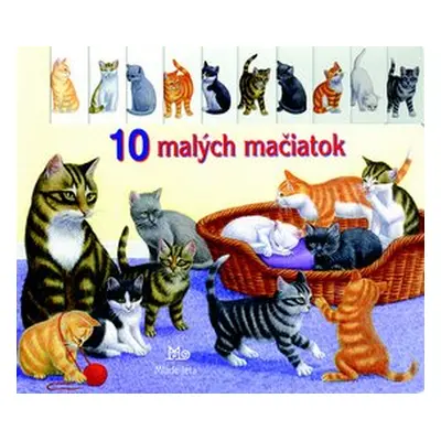 10 malých mačiatok