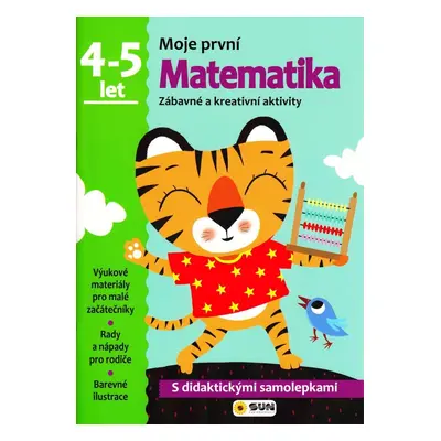 Matematika - 3-4 roky - samolepky (Moje první matematika)