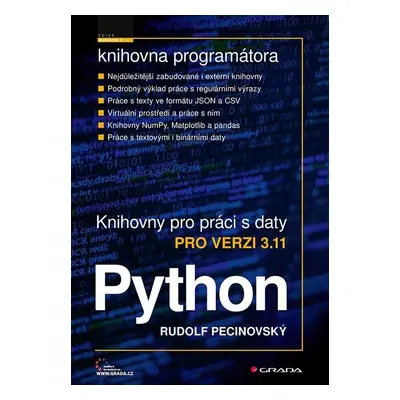 Python - knihovny pro práci s daty pro verzi 3.11 - Rudolf Pecinovský