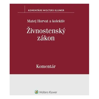 Živnostenský zákon - Matej Horvat