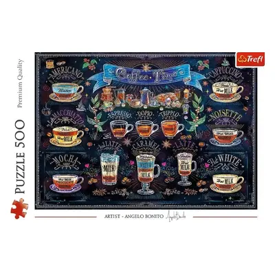 Trefl Puzzle Čas na kávu 500 dílků