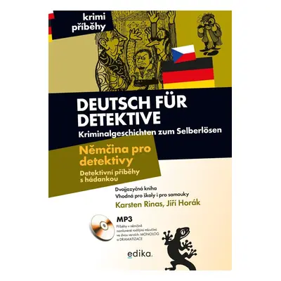 Němčina pro detektivy / Deutsch für Detektive + mp3 - Karsten Rinas