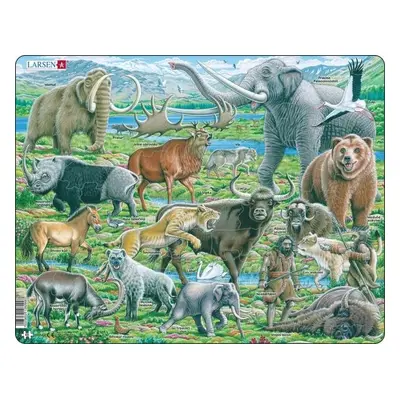 Puzzle Pravěká zvířata