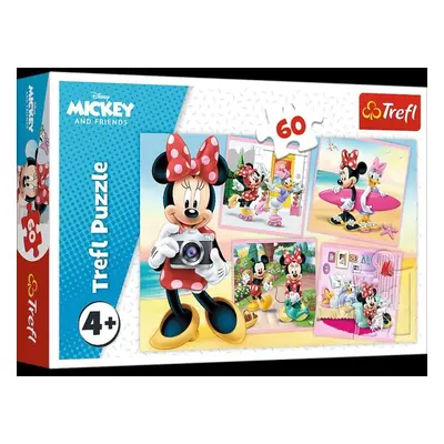 Trefl Puzzle Minnie Půvabná Minnie / 60 dílků