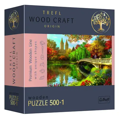 Trefl Wood Craft Origin Puzzle Central Park, Manhattan, New York 501 dílků - dřevěné - Trefl