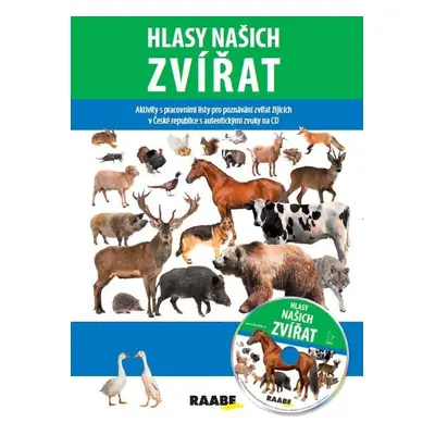 Hlasy našich zvířat + CD - Jozefa Chocholáčková