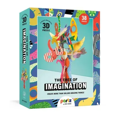 The Tree of Imagination: A Wild and Wonderful 3-D Puzzle - Bob Staake