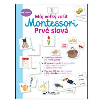 Môj veľký zošit Montessori Prvé slová