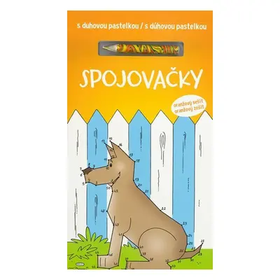 Spojovačky s duhovou pastelkou/Spojovačky s dúhovou pastelkou - oranžový sešit/oranžový zošit