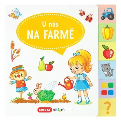 U nás na farmě - Velká knížka se záložkami - Jana Navrátilová