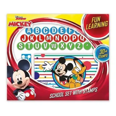 Mickey - Školní set s razítky