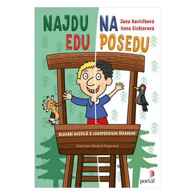 Najdu Edu na posedu - Hledání rozdílů s logopedickou říkankou - Ilona Eichlerová