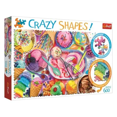 Trefl Puzzle Crazy Shapes Sladké sny 600 dílků