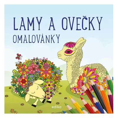 Lamy a ovečky - omalovánky - kolektiv autorů