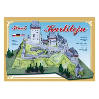 Hrad Karlštejn - Stavebnice papírového modelu, 1. vydání