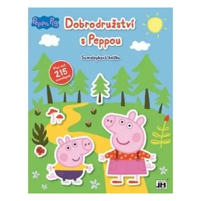 Dobrodružství s Peppou - Samolepková knížka