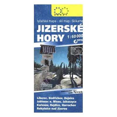 Jizerské hory - lyžařská mapa 1:60 000