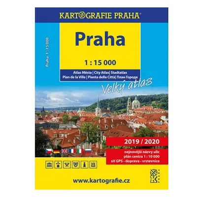 Praha – Velký atlas, 1 : 15 000, 3. vydání