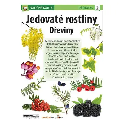 Jedovaté rostliny Dřeviny - Naučná karta